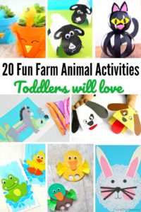 20 Fun Farm Animal Activities for Toddlers - Crafts 4 Toddlers