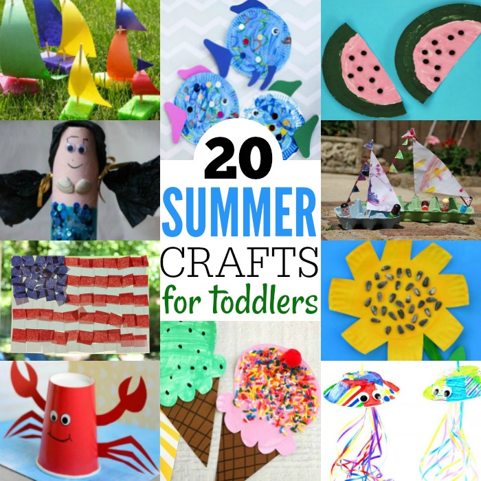 20 Summer Crafts for Toddlers - Crafts 4 Toddlers