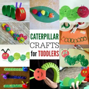 12 Easy Caterpillar Crafts for Toddlers - Crafts 4 Toddlers