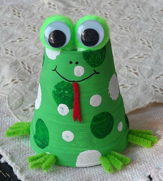 20 Adorable Frog Crafts for Toddlers - Crafts 4 Toddlers