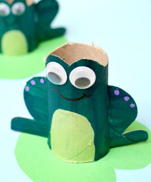 20 Adorable Frog Crafts for Toddlers - Crafts 4 Toddlers