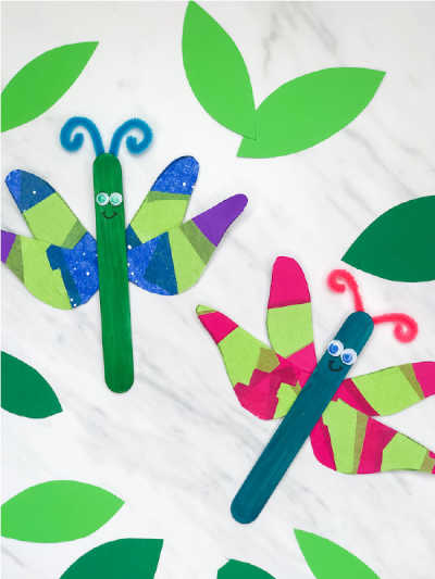 Dragonfly Popsicle Stick Craft