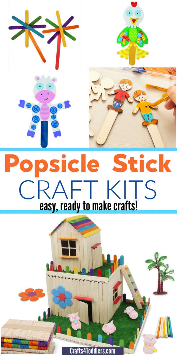 Easy Popsicle Stick Craft Kits
