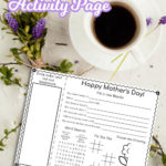 Mother's Day Worsheet Activity Printable
