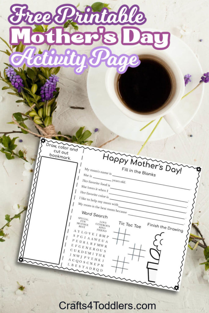 Mothers Day Worksheet